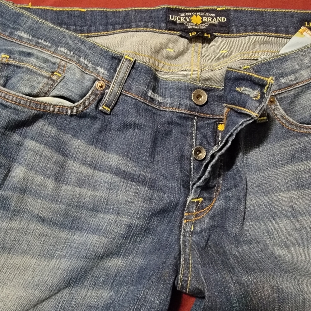 Lucky Brand Button Down Jeans Lil Maggie